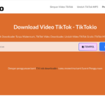 Tiktokio aplikasi download video tanpa watermark