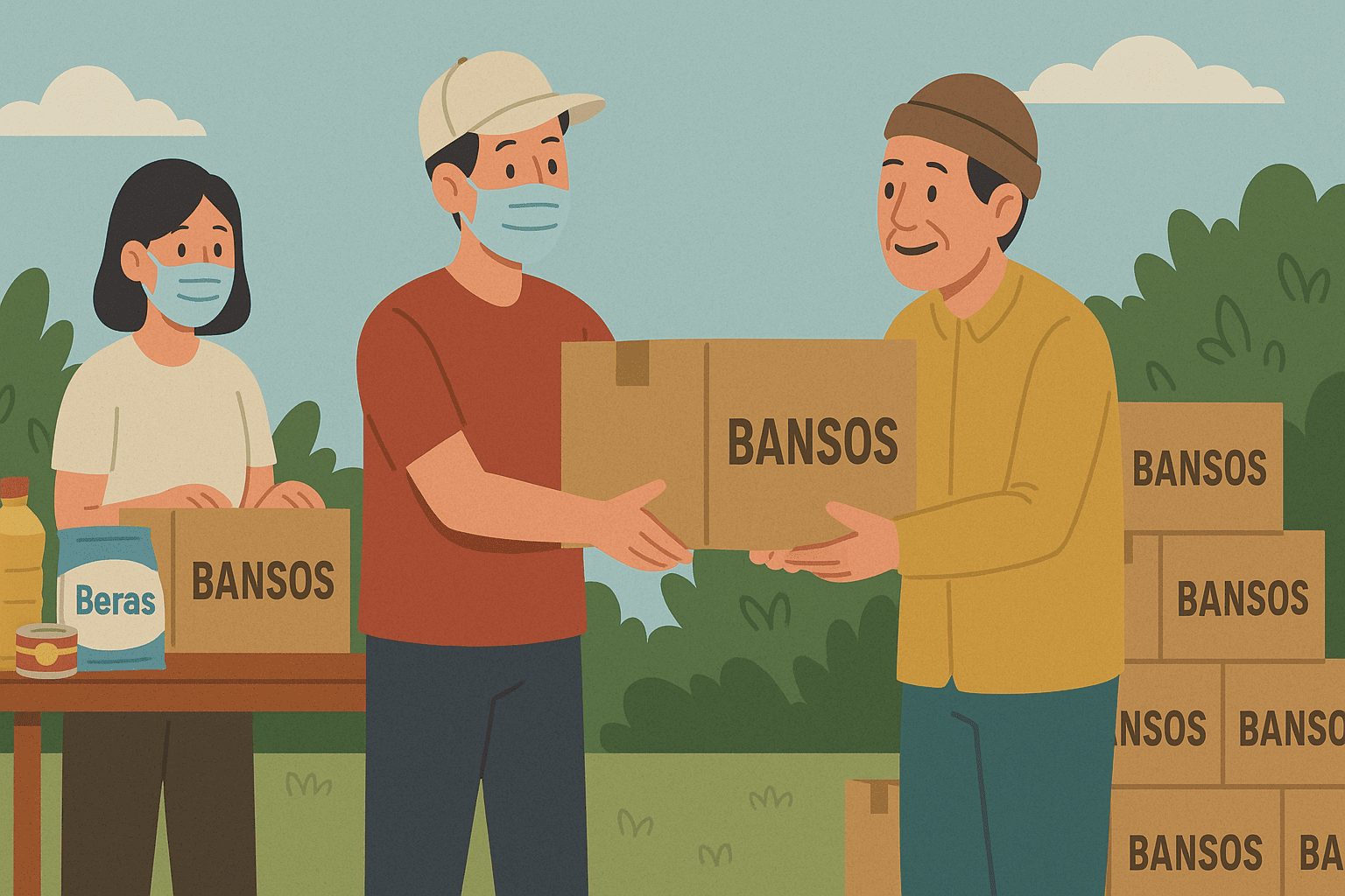 ilustrasi bansos