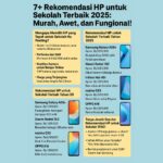 rekomendasi hp untuk sekolah