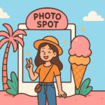 ilustasi photo spot