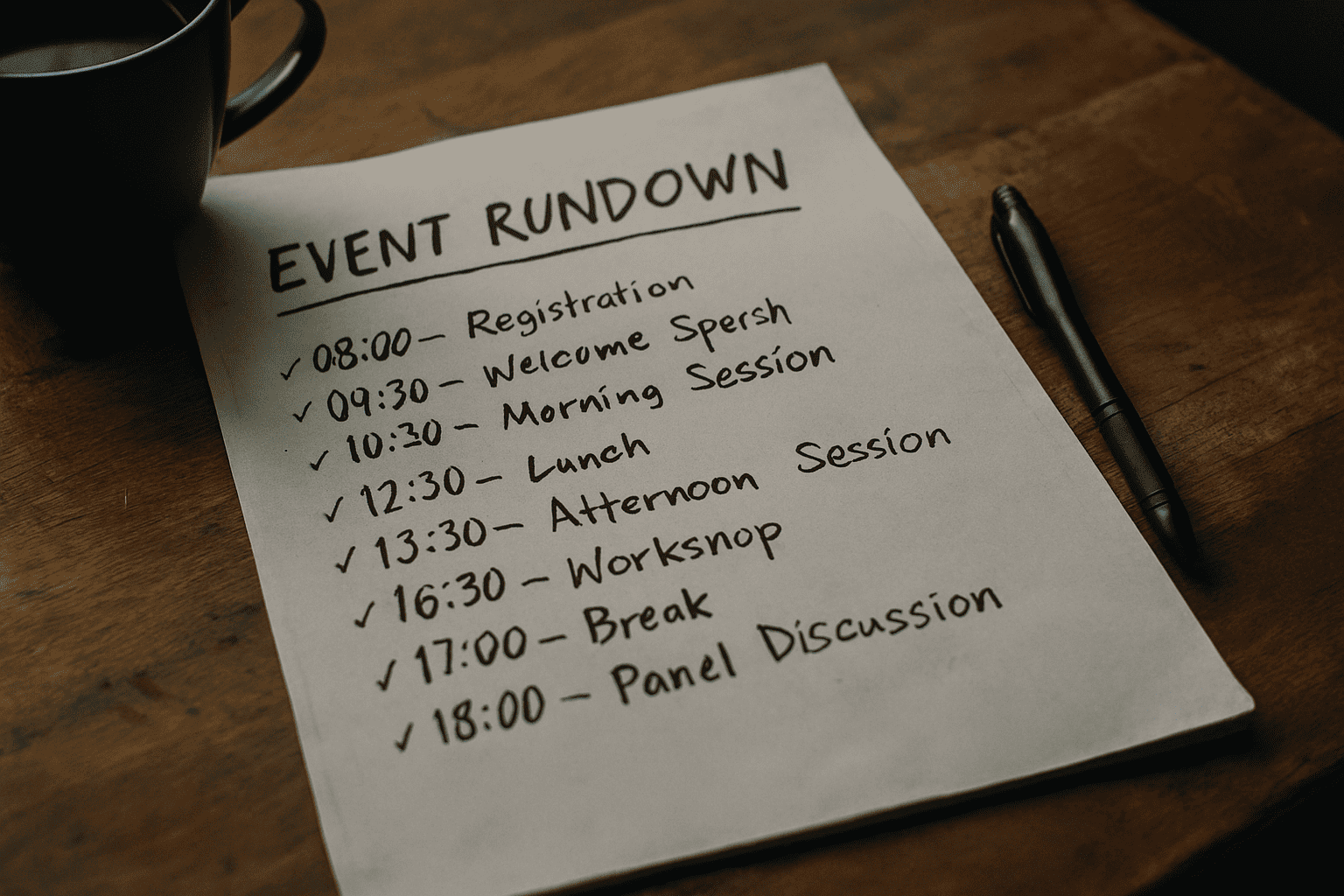 Apa Itu Rundown Event? Pengertian, Fungsi, Struktur, dan Contohnya