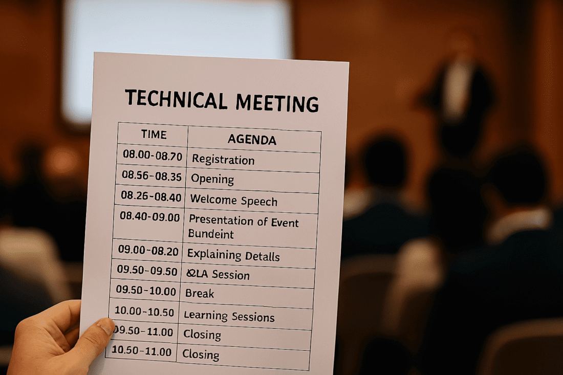 technical meeting